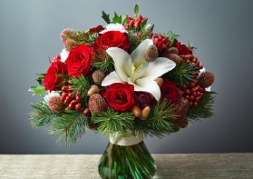 LUXURY CHRISTMAS BOUQUET